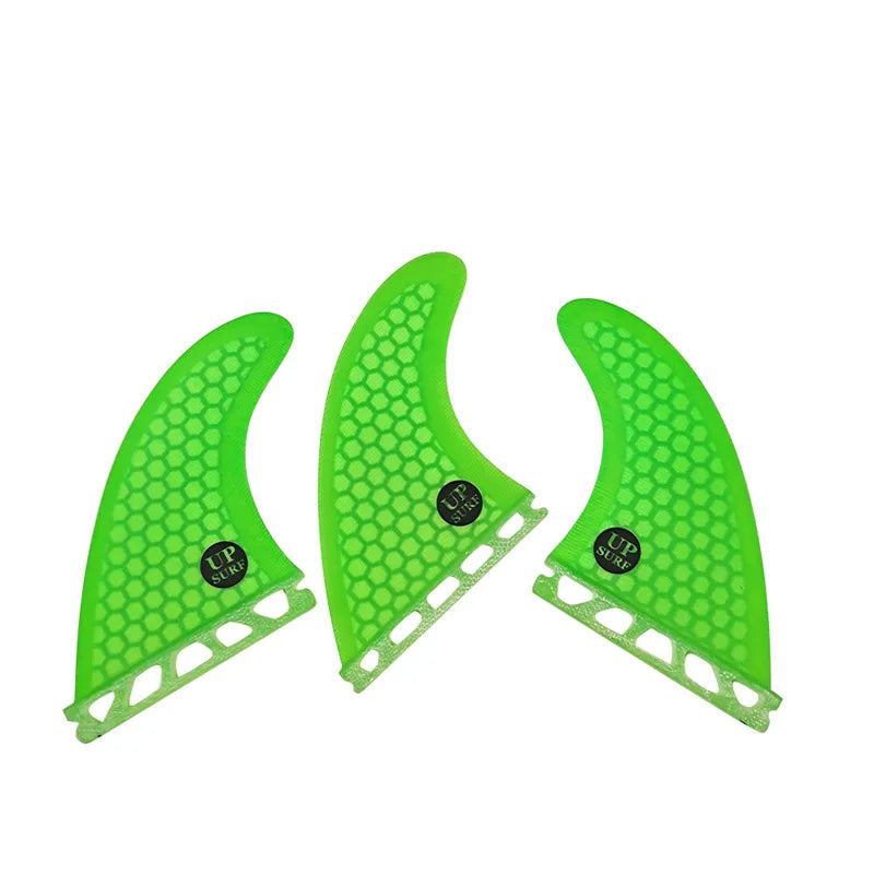 UPSURF FUTURE Surfboard Fins - 3-Piece Fiberglass Honeycomb Fin Set (G3/G5/G7)