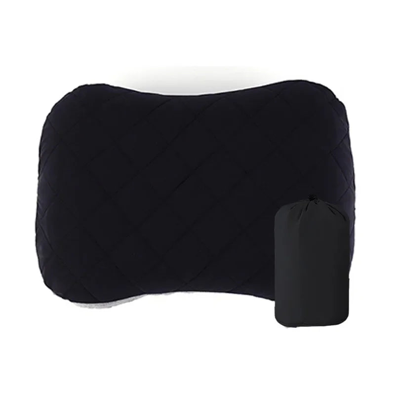 Ultralight Inflatable Travel Pillow - Ergonomic Neck & Lumbar Support