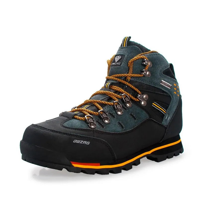 Men's Waterproof Hiking Boots - Outdoor Mountain Climbing Shoes