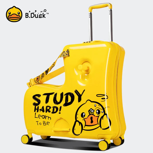 Kids Ride-On Luggage - Rolling Suitcase with Wheels