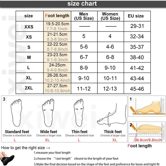 Premium Neoprene Diving Socks - 3mm/5mm Wetsuit Shoes for Swimming, Snorkeling & Water Sports