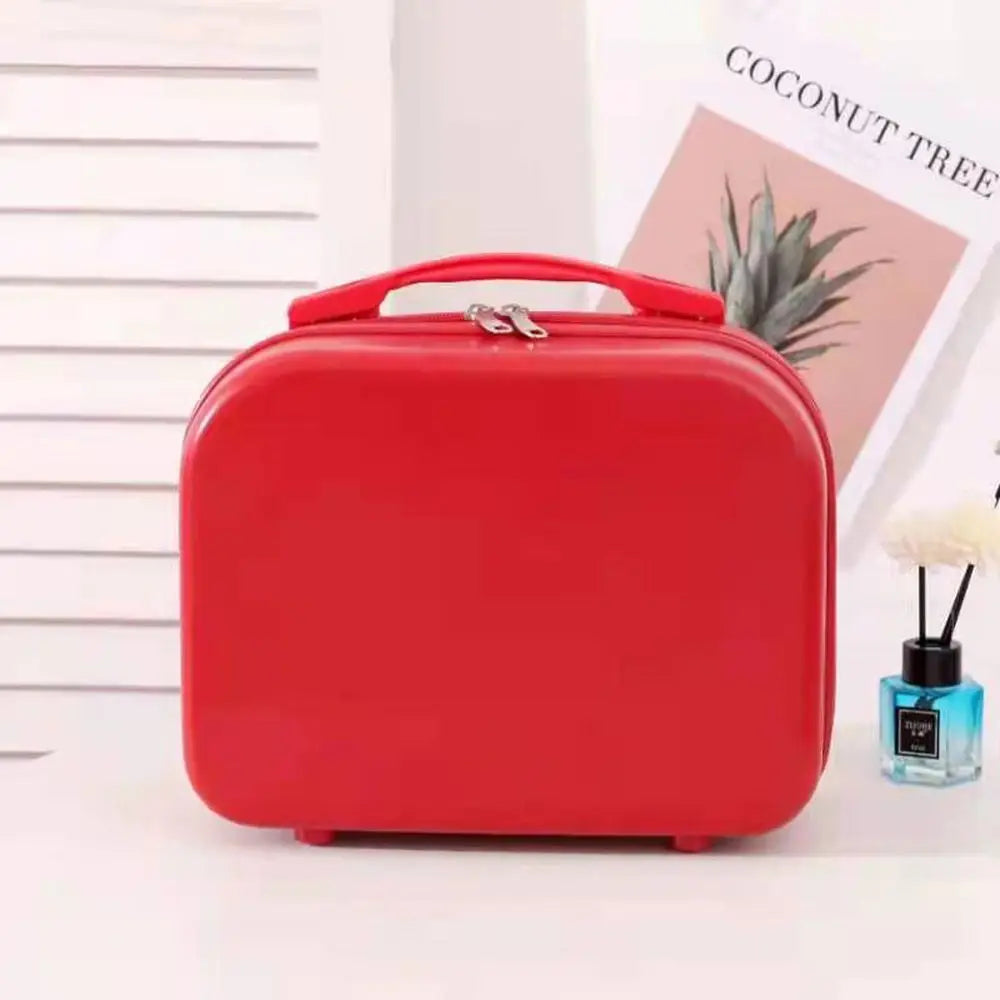 14-Inch Mini Carry-On Suitcase for Women - Travel Luggage & Makeup Case