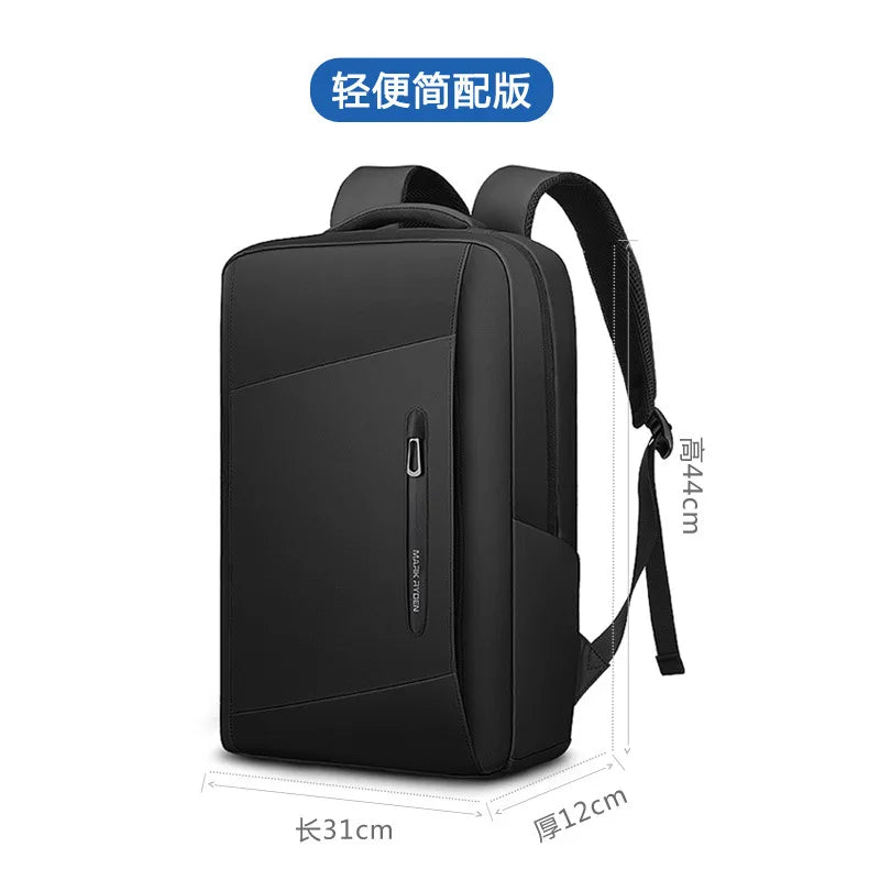 MARK RYDEN 15.6" Anti-Theft Laptop Backpack with USB Charging Port