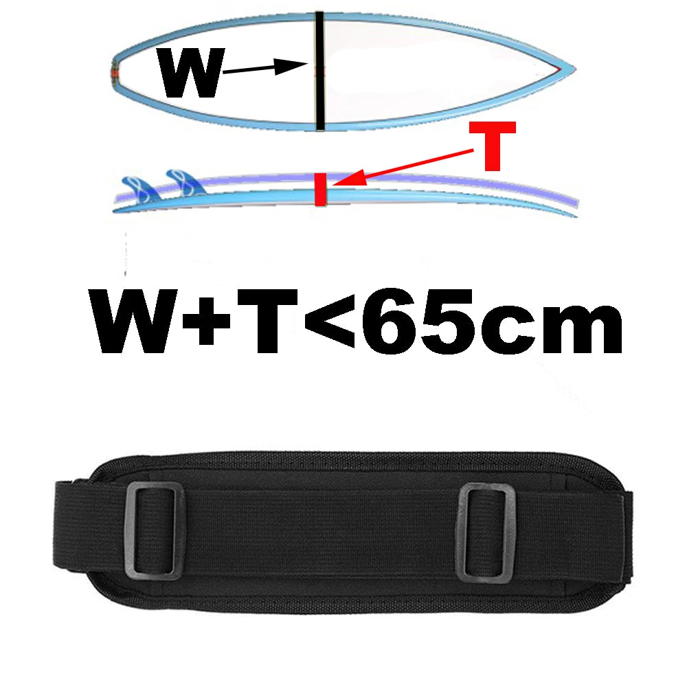 Adjustable Surfboard Shoulder Carry Strap - Universal SUP & Paddleboard Sling