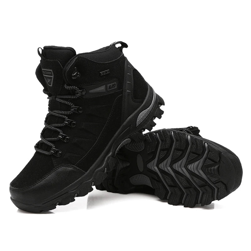 Women's Waterproof Hiking Boots - Breathable Ankle Support Trekking Shoes