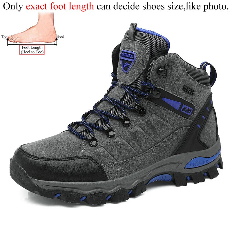 Women's Waterproof Hiking Boots - Breathable Ankle Support Trekking Shoes