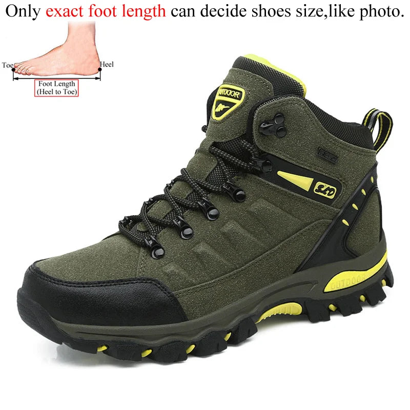 Women's Waterproof Hiking Boots - Breathable Ankle Support Trekking Shoes
