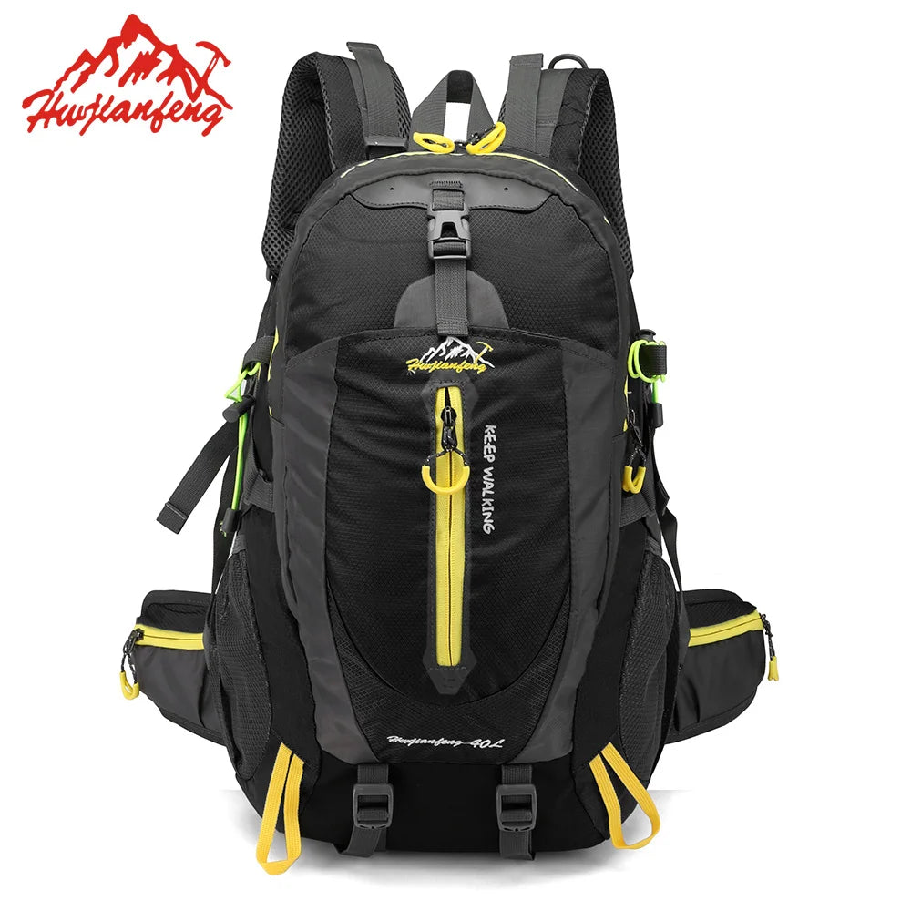 TOMSHOO 40L Outdoor Backpack - Waterproof Hiking Rucksack for Men & Women