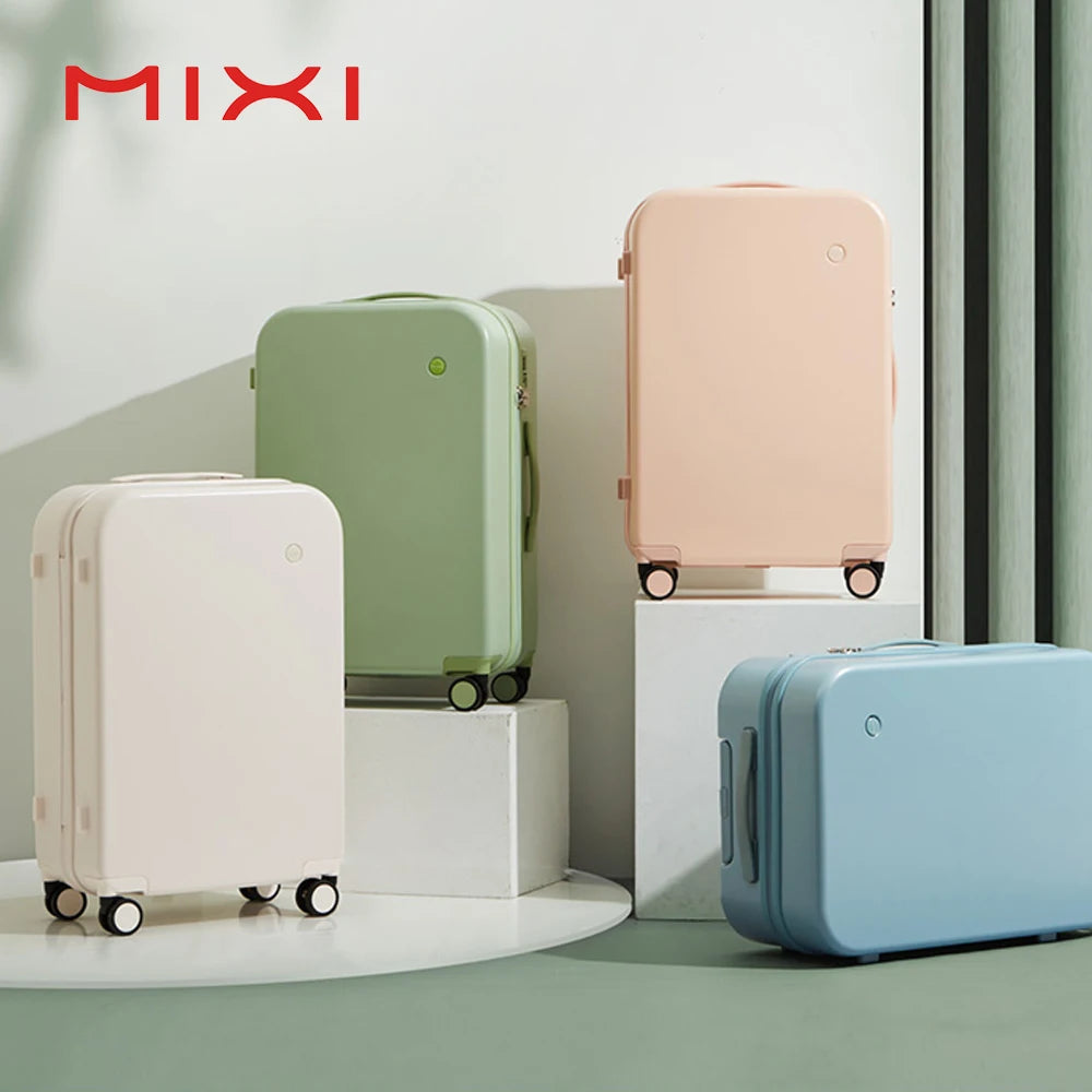 Mixi Hardside Luggage Collection - Premium Travel Suitcase with Spinner Wheels