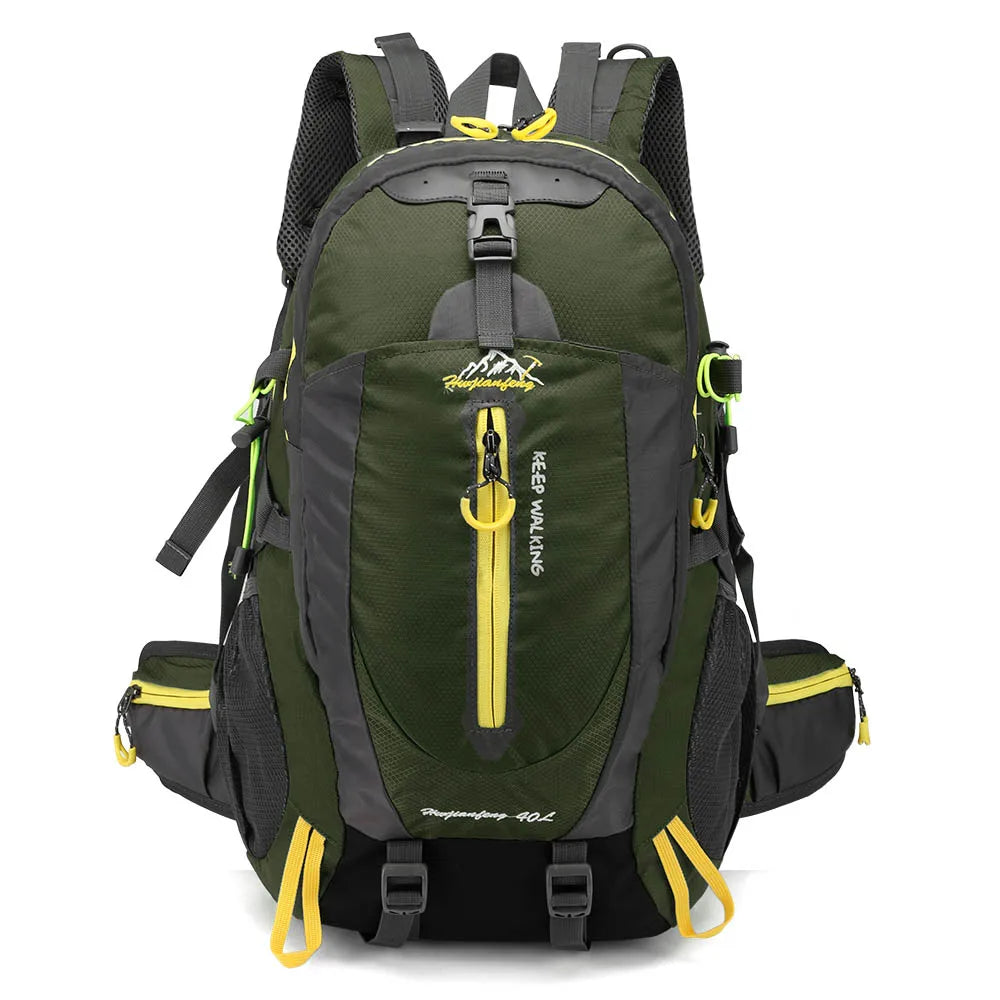 TOMSHOO 40L Outdoor Backpack - Waterproof Hiking Rucksack for Men & Women
