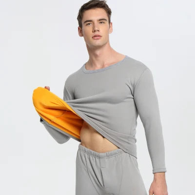 Premium Thermal Underwear Set - Fleece-Lined Long Johns for Men & Women