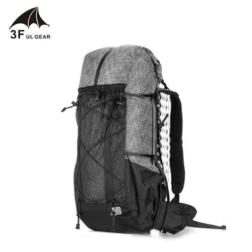 3F UL GEAR 40+16L Water-Resistant Hiking Backpack - Lightweight Camping & Trekking Rucksack