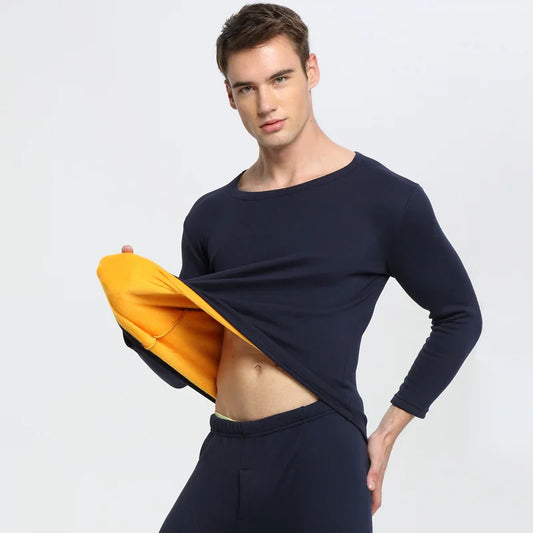 Premium Thermal Underwear Set - Fleece-Lined Long Johns for Men & Women