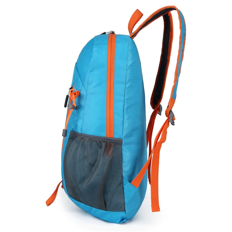 22L Ultralight Foldable Hiking Backpack - Water Repellent Travel Daypack