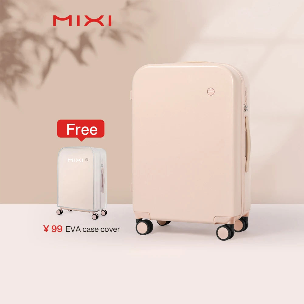 Mixi Hardside Luggage Collection - Premium Travel Suitcase with Spinner Wheels