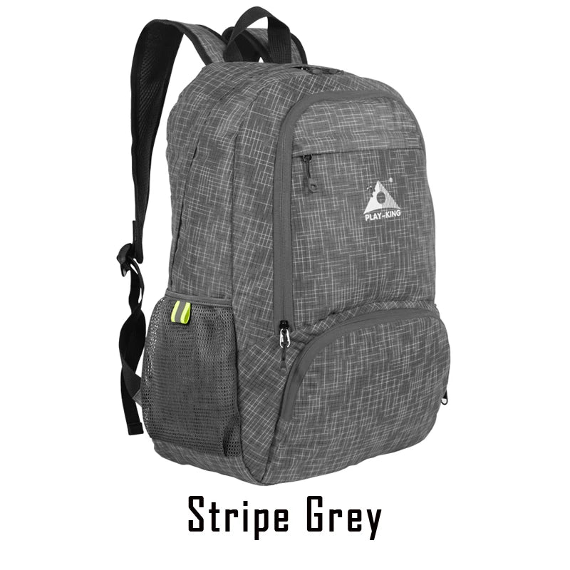 PLAYKING 30L Foldable Rainproof Backpack - Ultralight Travel & Hiking Pack