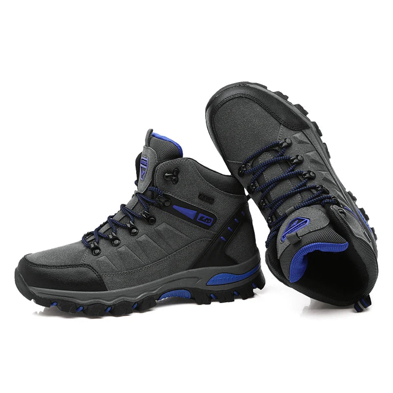 Women's Waterproof Hiking Boots - Breathable Ankle Support Trekking Shoes