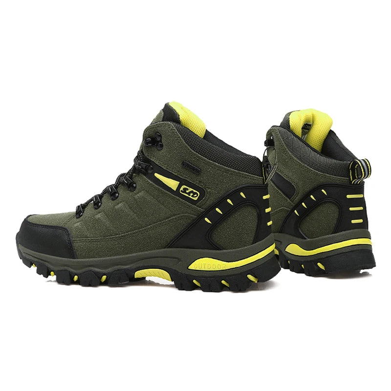 Women's Waterproof Hiking Boots - Breathable Ankle Support Trekking Shoes