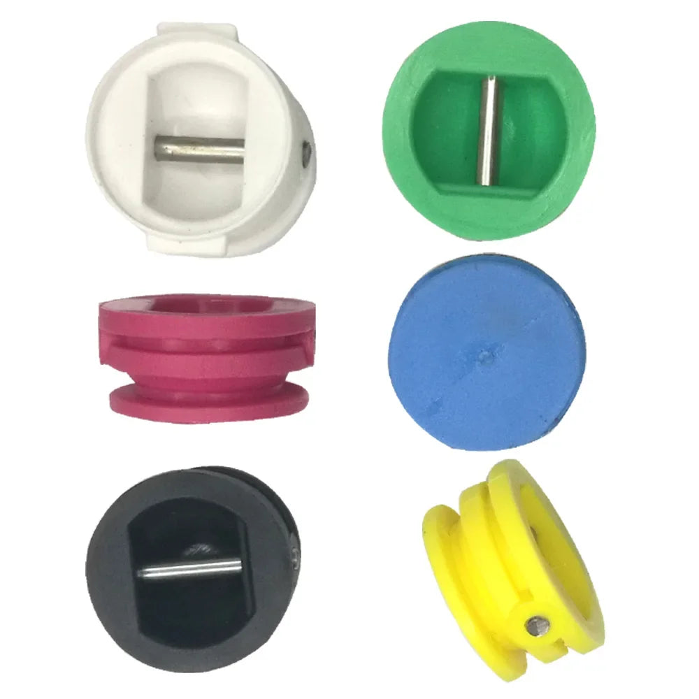 Surfboard Leash Plug Set - 2 Pack Universal Legrope Plugs for Shortboard, Longboard & SUP