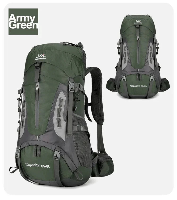70l Rucksack 70L Camping Backpack - Large Hiking Rucksack | PackandPortco – Pack ...