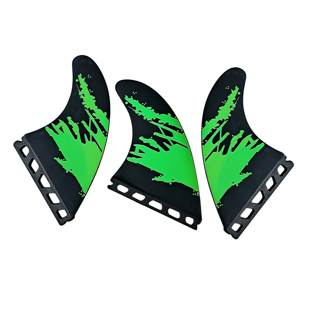 UPSURF FUTURE Surfboard Fins - 3-Piece Fiberglass Honeycomb Fin Set (G3/G5/G7)