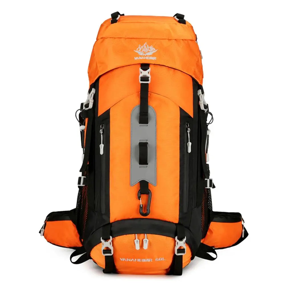 60L Waterproof Hiking Backpack - Large Capacity Mountaineering Pack