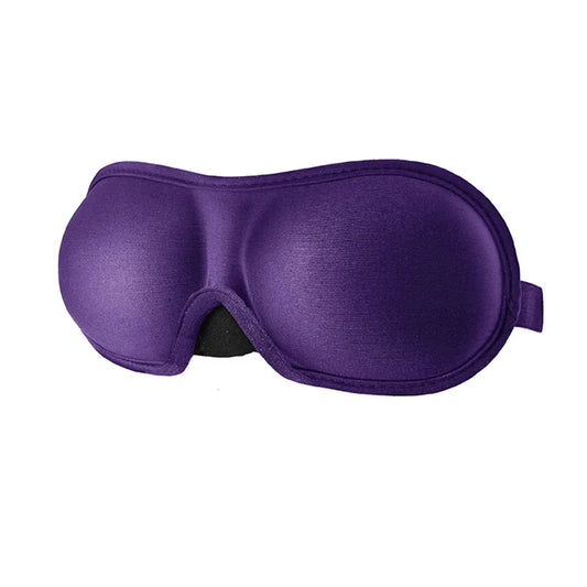 DEDOMON 3D Sleep Mask - Soft Contoured Eye Mask for Complete Light Blocking & Restful Sleep