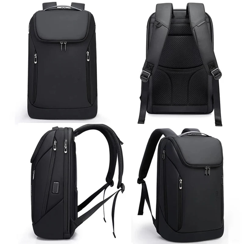 BANGE Professional 17" Laptop Backpack with USB Charging Port