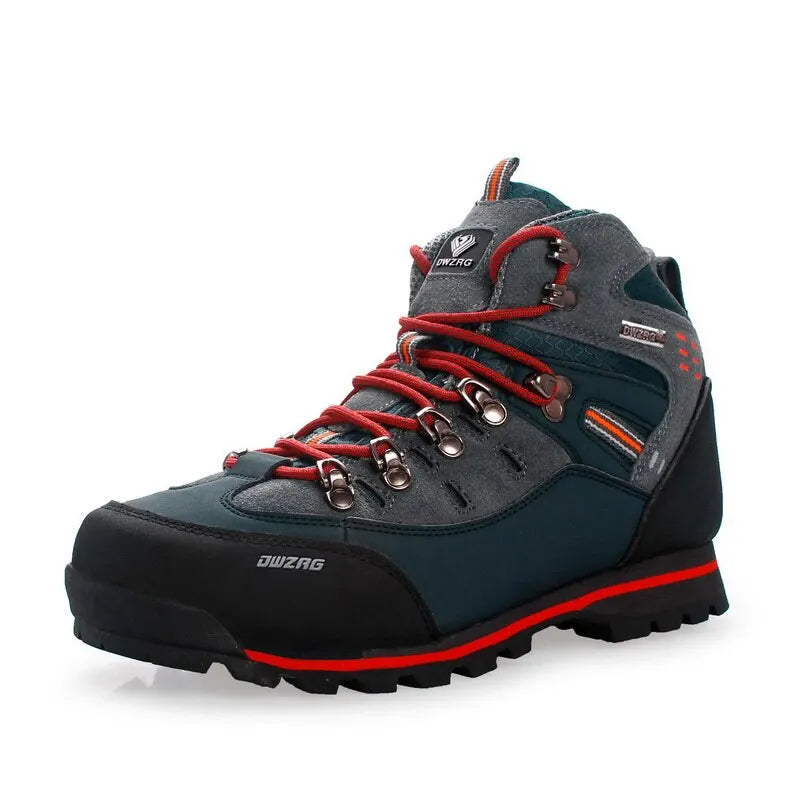 Men's Waterproof Hiking Boots - Outdoor Mountain Climbing Shoes