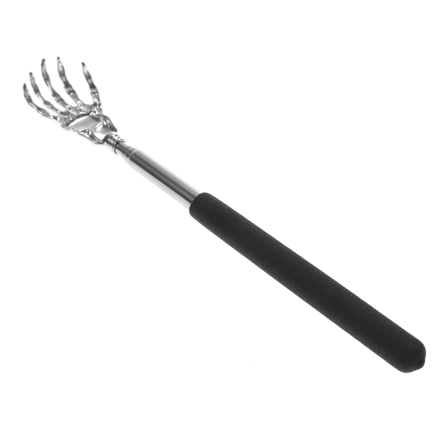 Telescopic Stainless Steel Back Scratcher - Extendable Massage Tool