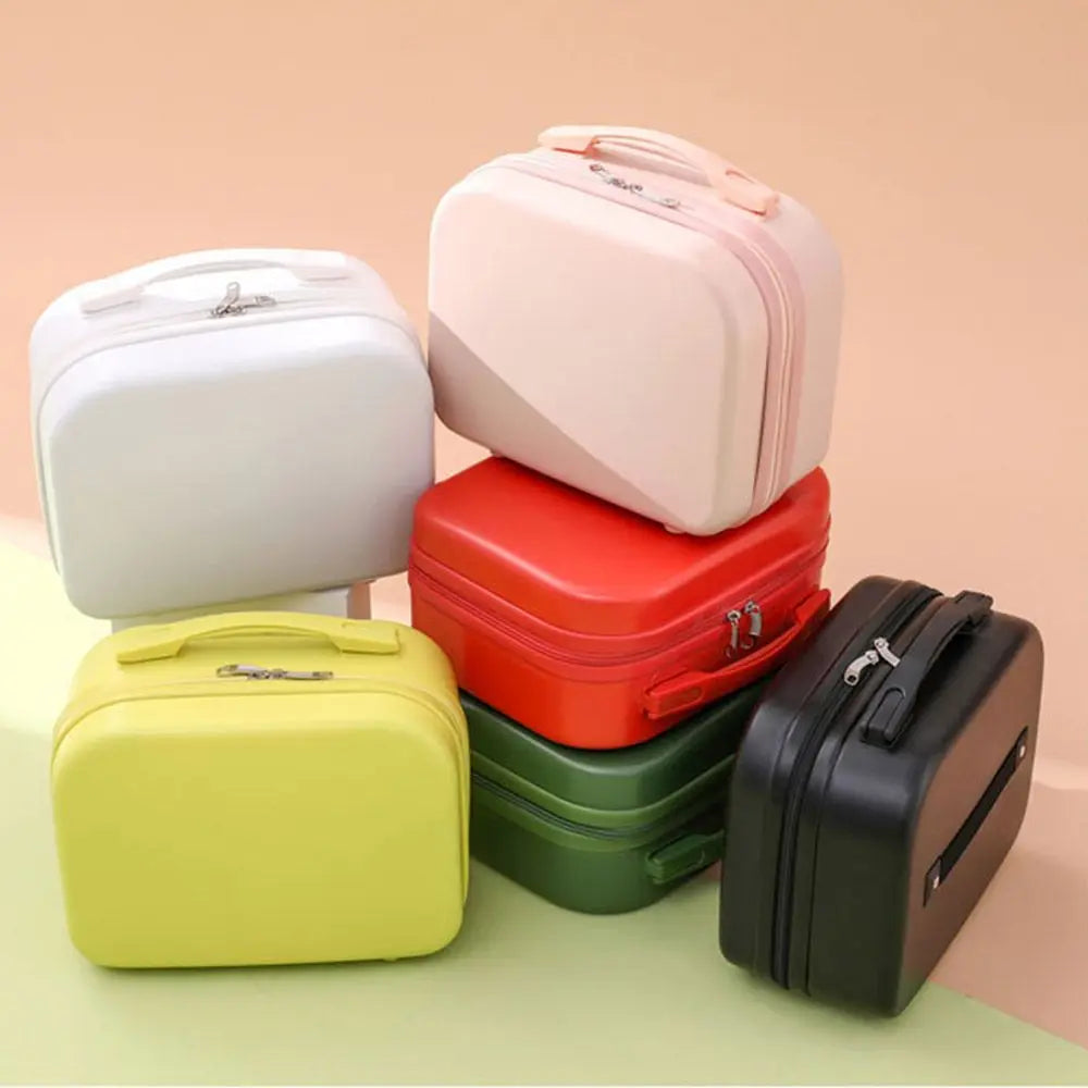 14-Inch Mini Carry-On Suitcase for Women - Travel Luggage & Makeup Case