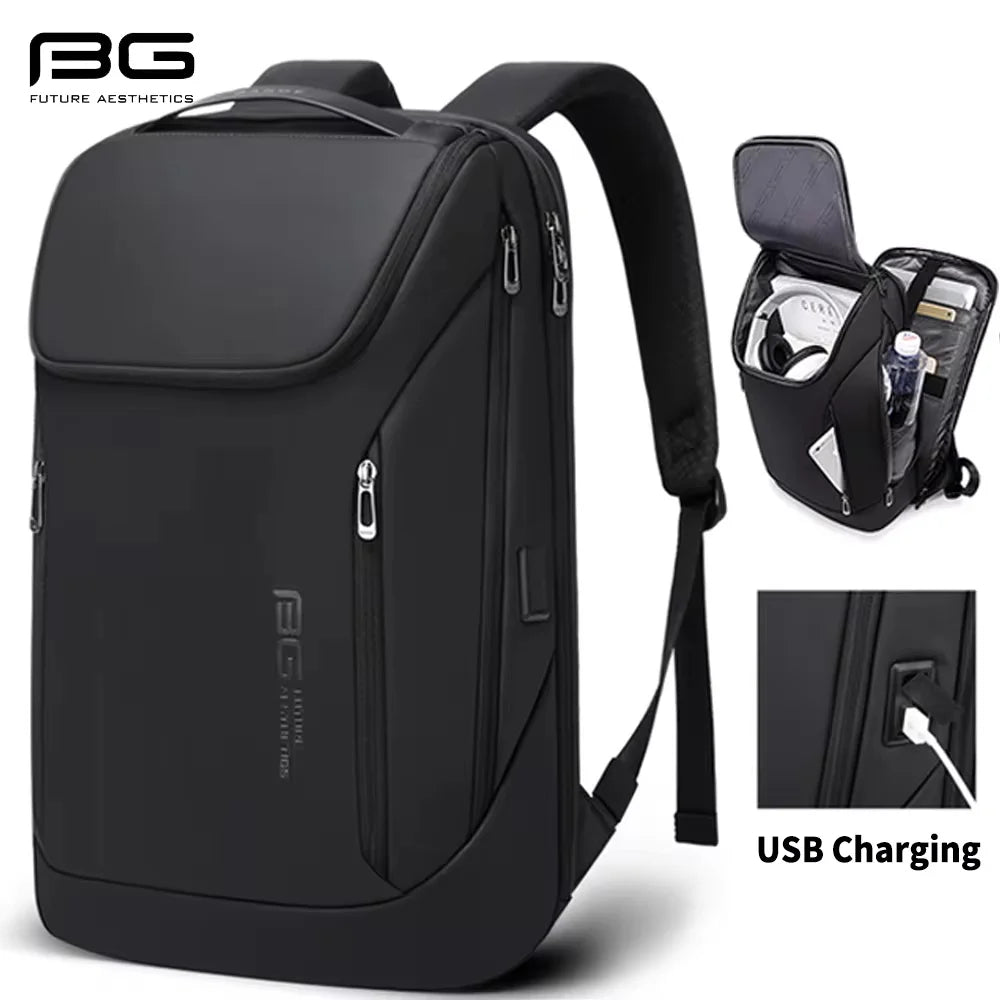 BANGE Professional 17" Laptop Backpack with USB Charging Port