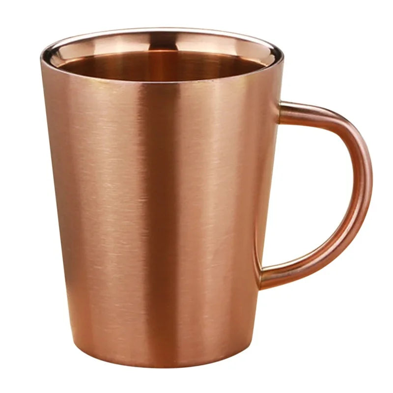 Insulated Stainless Steel Travel Mug with Lid - 320ml