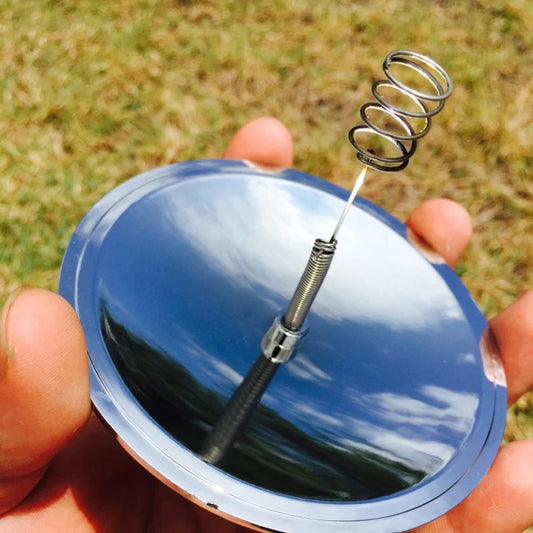 Solar Fire Starter - Windproof Emergency Lighter for Camping & Survival