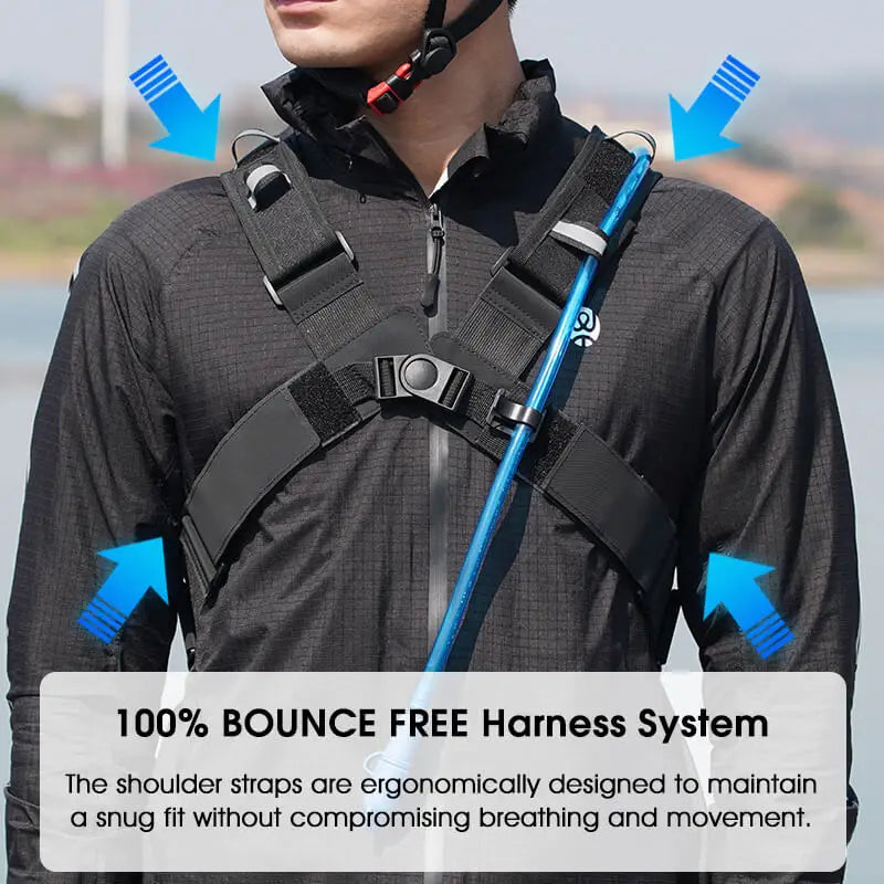 WEST BIKING 10L Ergonomic Cycling Backpack - Ultralight MTB Hydration Pack