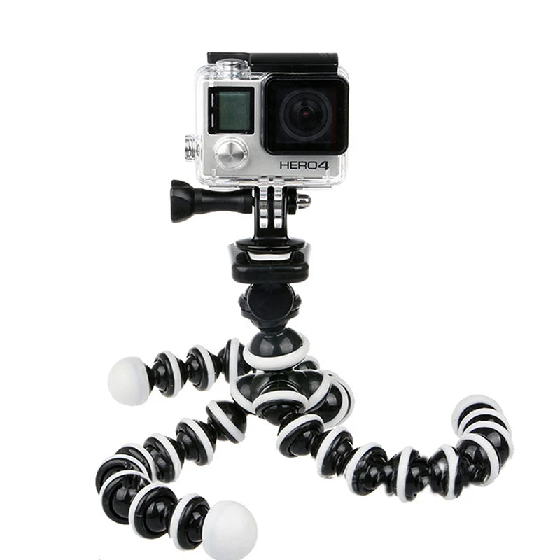 Knotolus Octopus Flexible Tripod Stand - Universal Mini Tripod for Smartphones, DSLR & Action Cameras