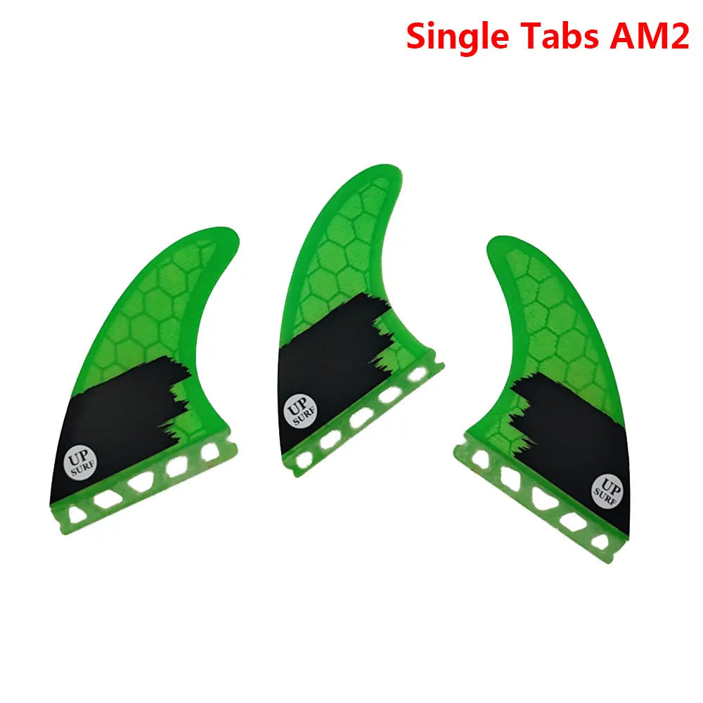 UPSURF FUTURE Surfboard Fins - 3-Piece Fiberglass Honeycomb Fin Set (G3/G5/G7)