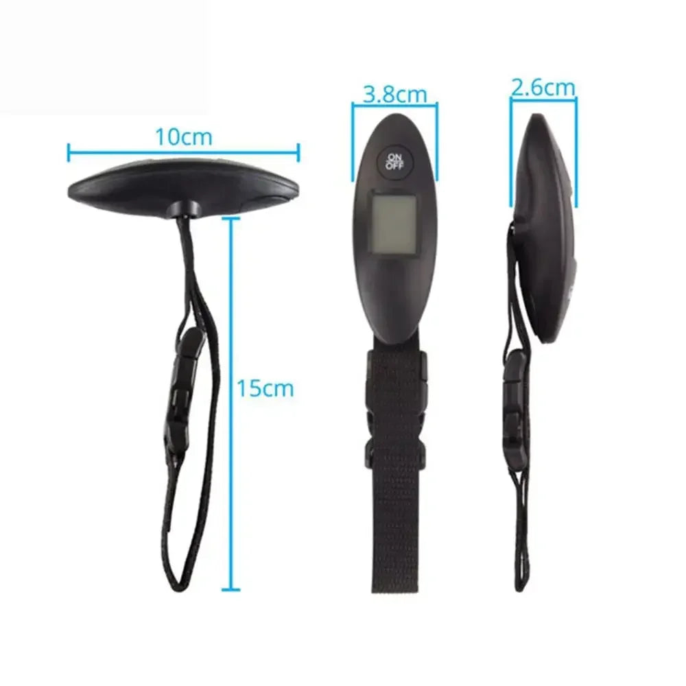 Digital Luggage Scale - 40kg Portable Travel Weight Scale with LCD Display