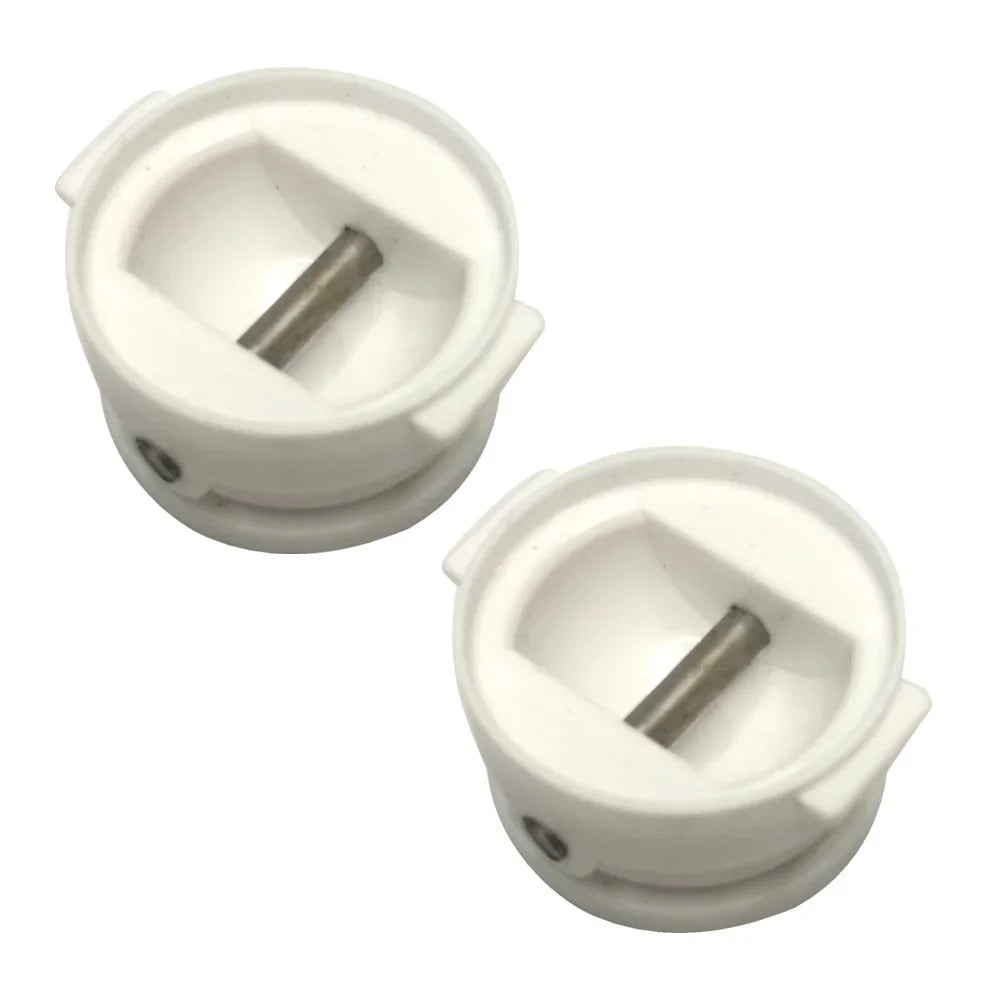 Surfboard Leash Plug Set - 2 Pack Universal Legrope Plugs for Shortboard, Longboard & SUP