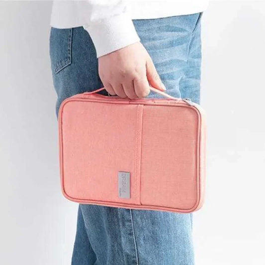 Multi-Function Travel Passport Holder & Document Organizer