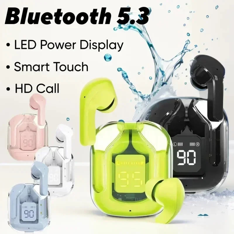 T2 Wireless Bluetooth 5.2 Earbuds - Low Latency Gaming Headphones