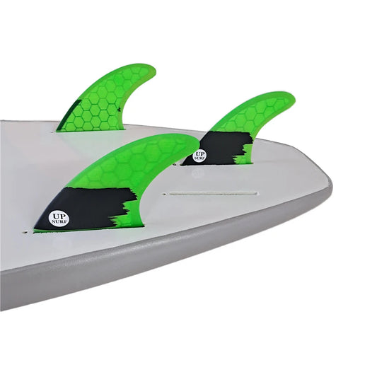 UPSURF FUTURE Surfboard Fins - 3-Piece Fiberglass Honeycomb Fin Set (G3/G5/G7)