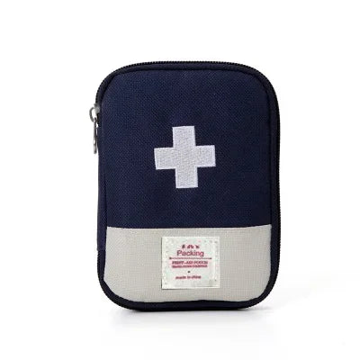 Portable First Aid Kit - Compact Emergency Medical Bag for Travel & Home