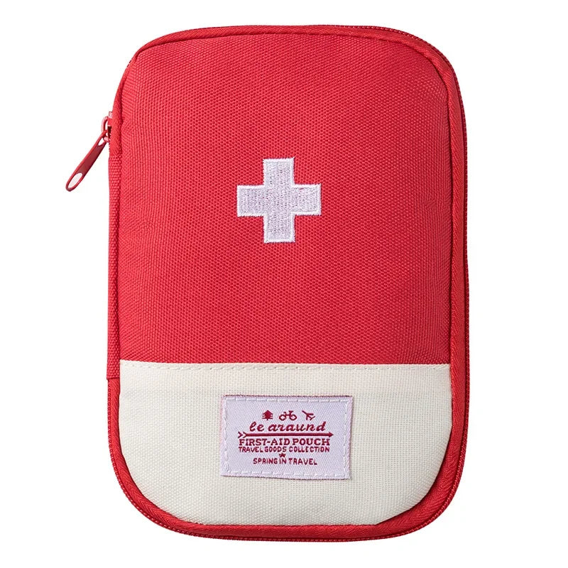 Portable First Aid Kit - Compact Emergency Medical Bag for Travel & Home