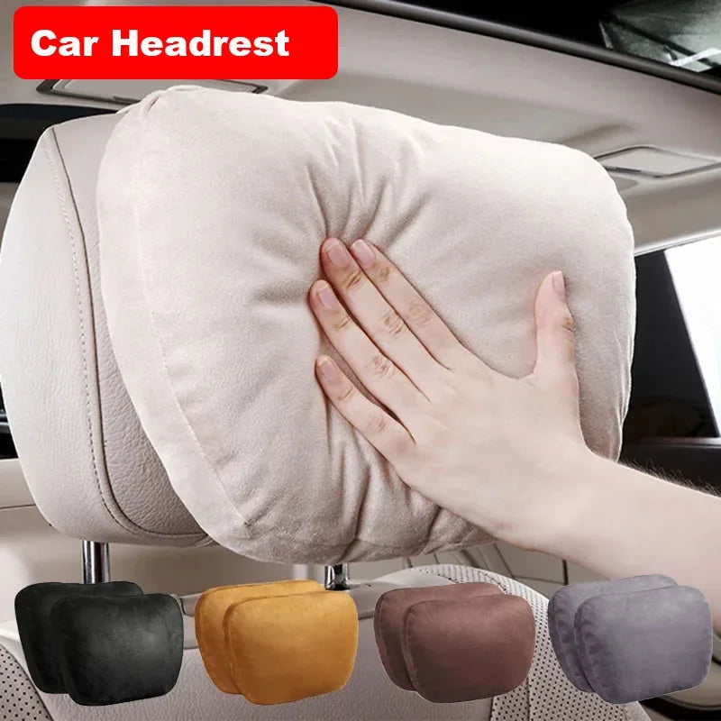 Maybach Design S-Class Car Headrest Pillow - Premium Adjustable Neck Support Cushion