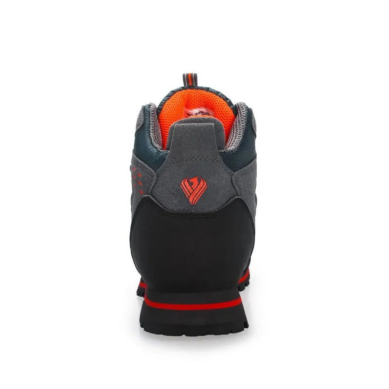 Men's Waterproof Hiking Boots - Outdoor Mountain Climbing Shoes