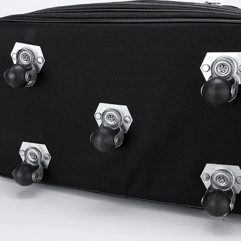 Expandable Rolling Luggage - Lightweight Foldable Trolley Suitcase