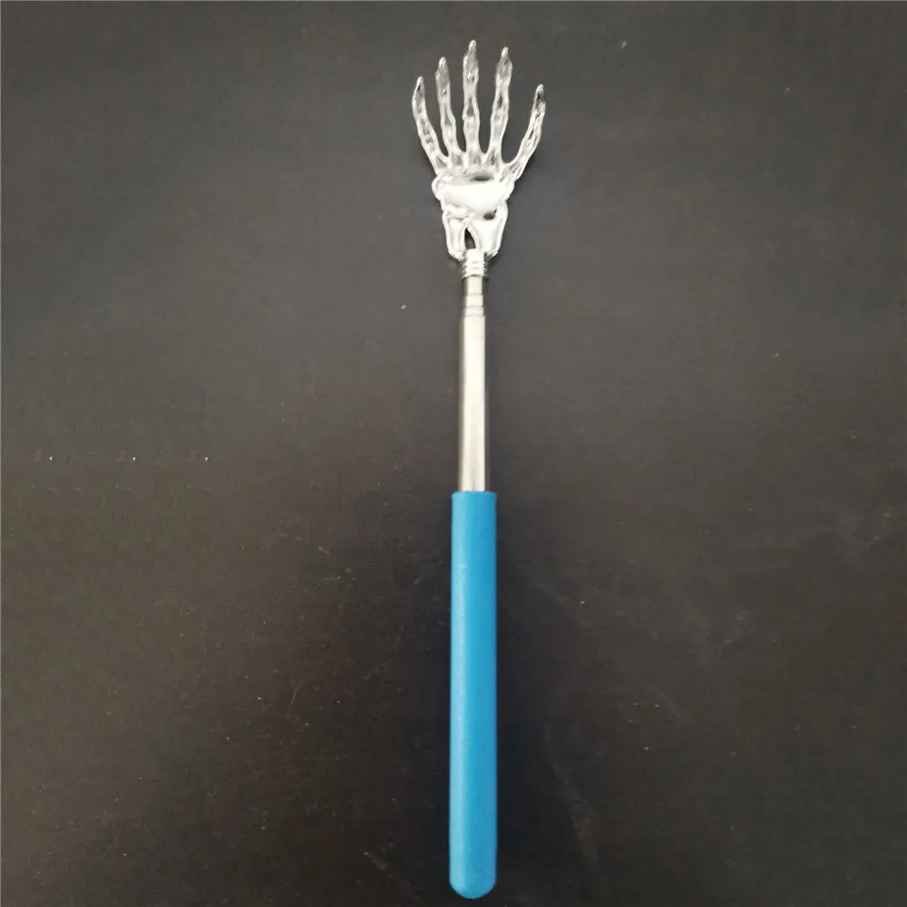 Telescopic Stainless Steel Back Scratcher - Extendable Massage Tool