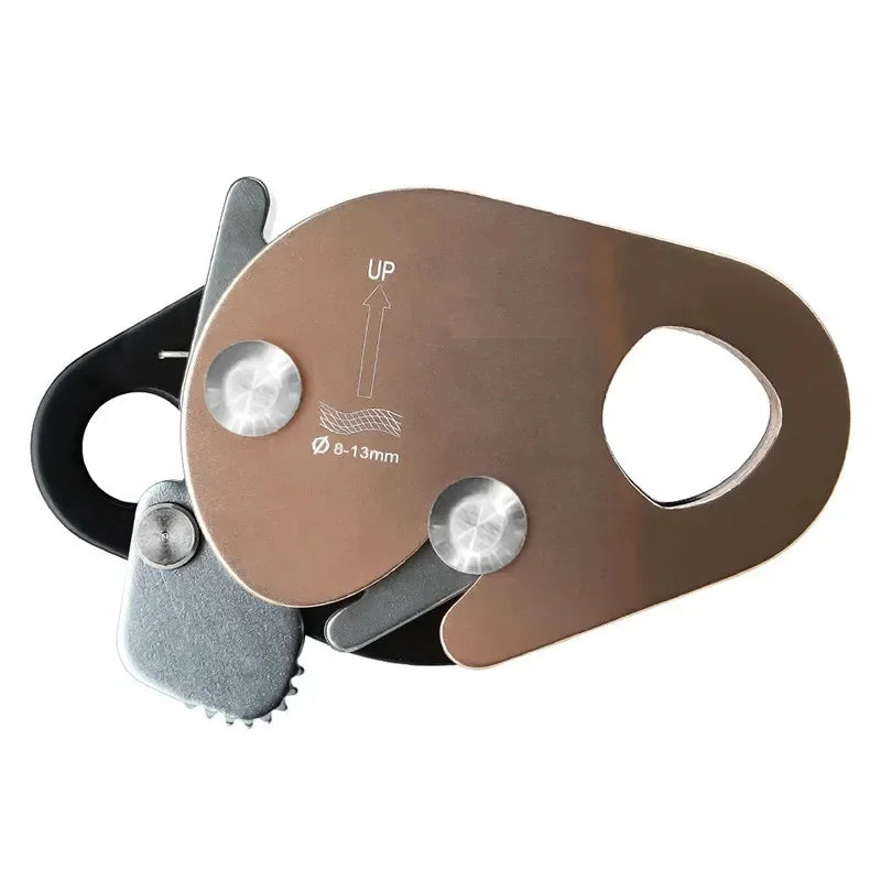 Professional Rock Climbing Belay Device - Automatic Anti-Fall Safety Equipment