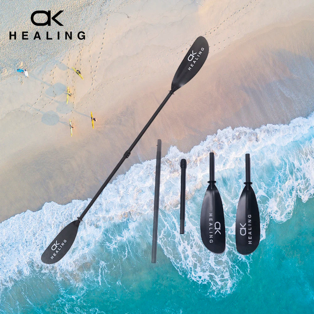 HEALING 4-Section Fiberglass Kayak Paddle - Inflatable SUP Accessory